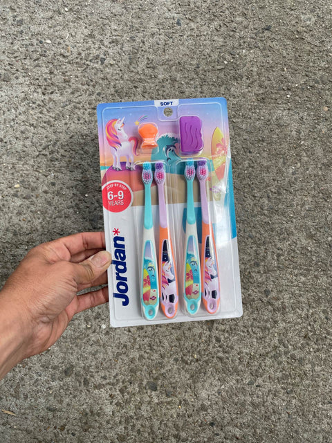 Jordan Unicorn Toothbrush Set