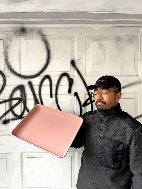 Just A Pink Plastic Tray!