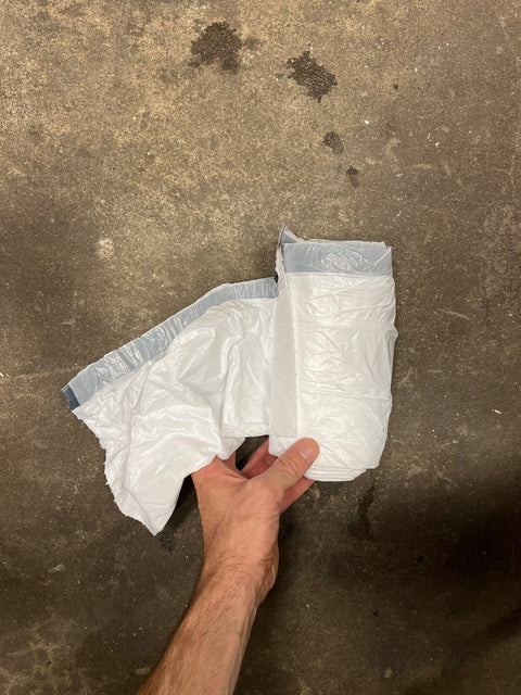 Just A Roll Of Trash Bags