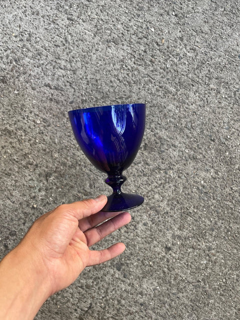 Just a Nice Blue Goblet