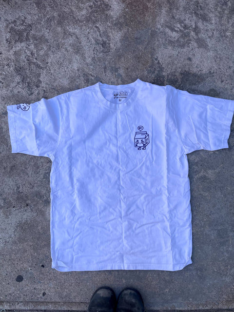 Karepango Milk Carton T-Shirt, Sz M