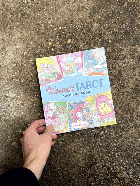 Kawaii Tarot Coloring Book