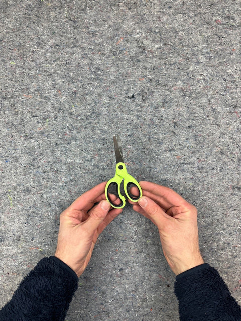 Kids Green Handled Craft Scissors
