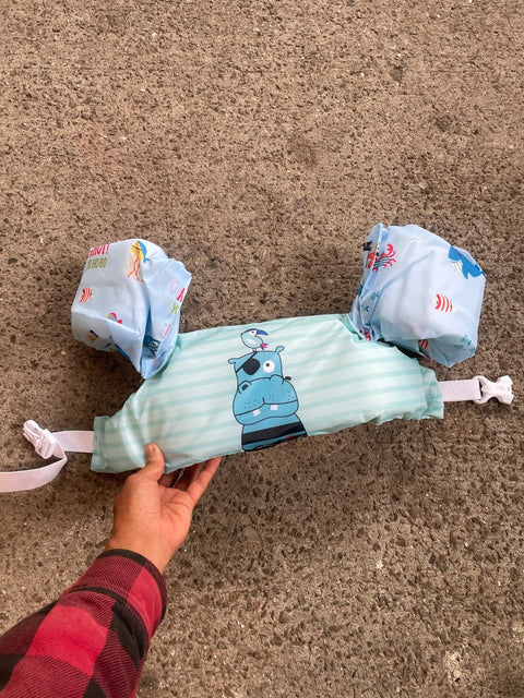 Kids Swim Aid Hippo, 30-50lbs
