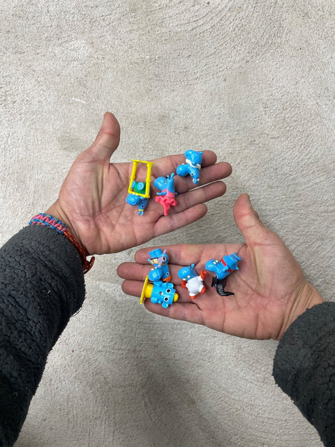 Kinder Surprise Hippo Figures Collection
