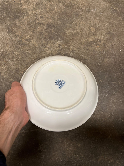 Kitty Cat Blue Dinner Plates