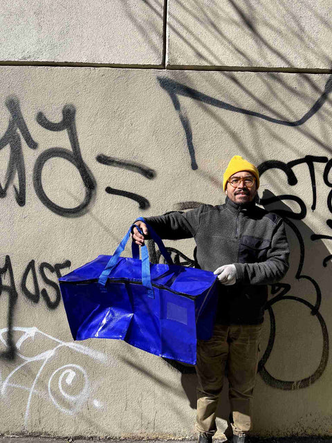 Klein Blue Storage Bag