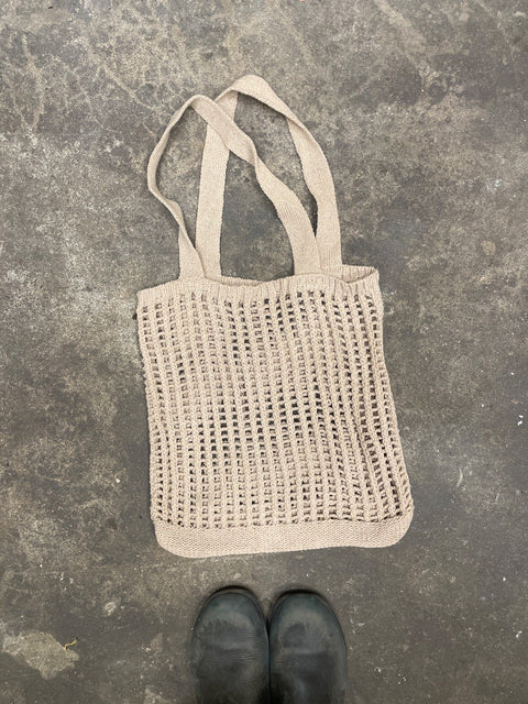 Knitted Market Tote Bag