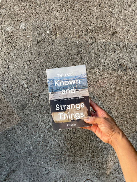 Known and Strange Things by Teju Cole