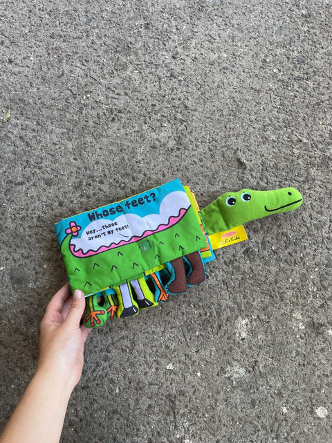 K's Kids Alligator Soft Book