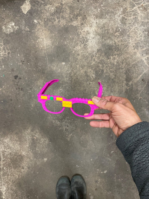 LEGO Pink Glasses