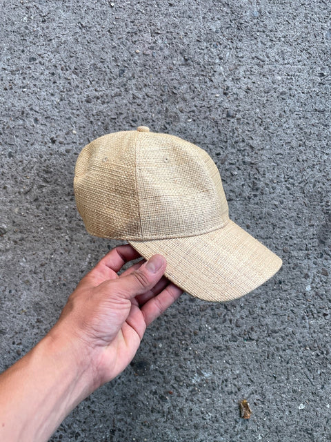 LL Bean Straw Baseball Cap