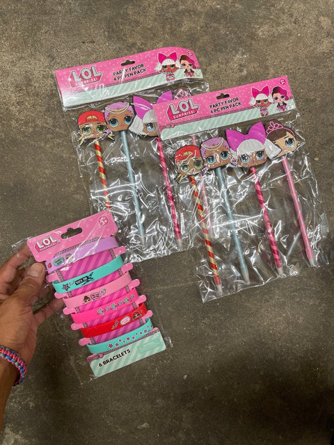 LOL Surprise Pencils And Bracelets