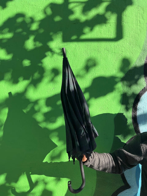 Large Plaid Umbrella