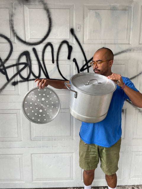 Large Steamer Pot, 13.5 in