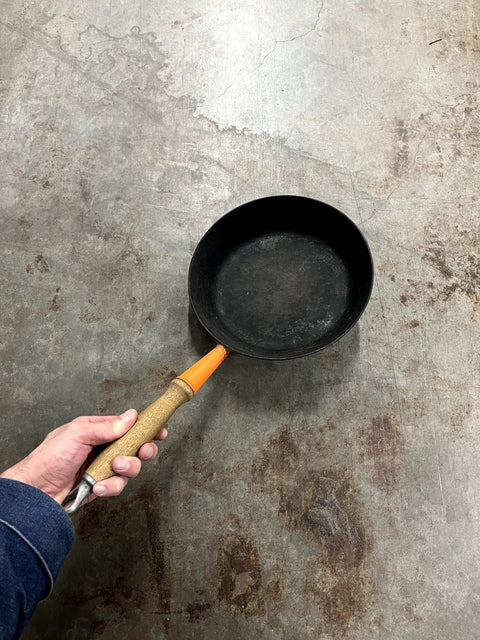 Le Creuset Cast Iron Frying Pan 24 Orange