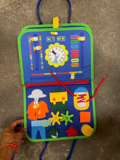 Learning Busy Board For Toddlers