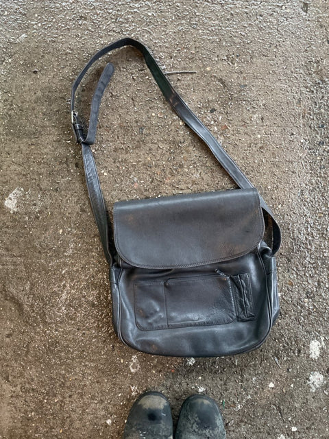 Leather Messenger Bag