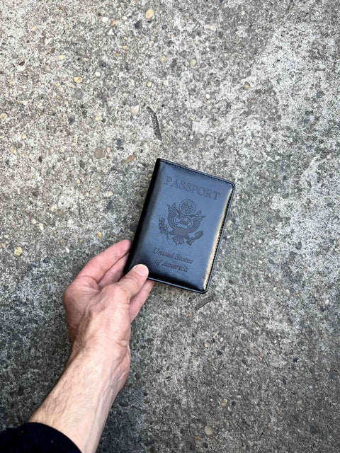 Leather Passport Holder