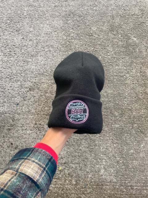 Lesbian Bar Project Black Beanie
