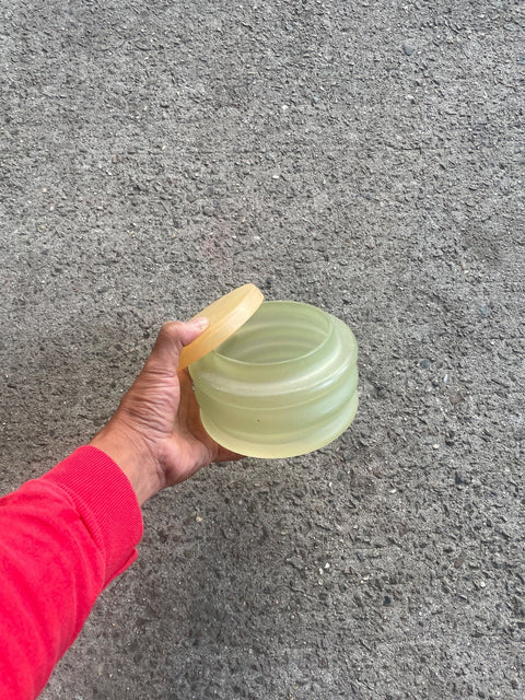 Lidded Ceramic Vase