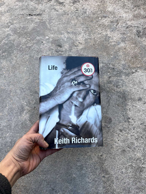 Life by Keith Richards, Autographed in Hardcover