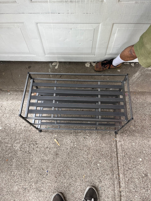 Light Shoe Rack Organizer, W26xD12xH18"