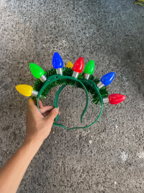 Light Up Holiday Headbands