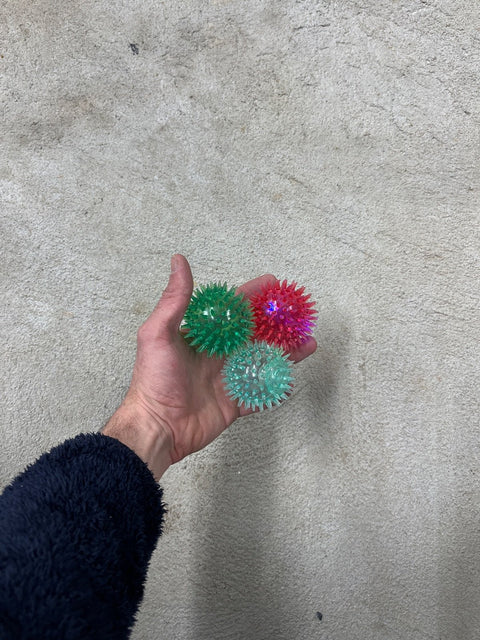 Light Up Spiky Balls