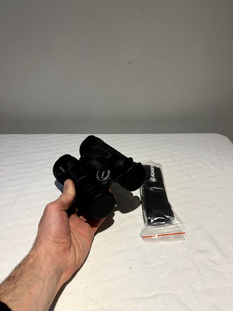 Like New Adasion Binoculars & Strap, 12x42