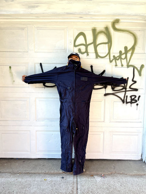 Like New Navy Jumpsuit, Size Adult S