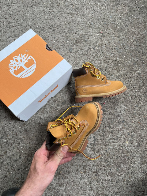 Like New Timberland Toddler Boots, Size 5.5