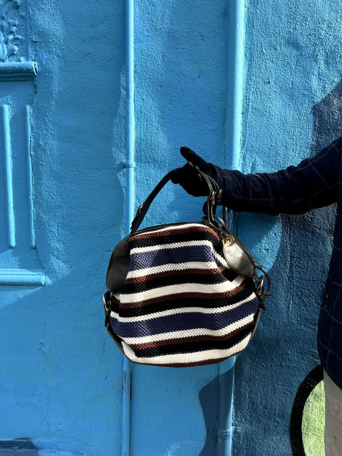 UGG Knit Zip Large Satchel Bag, Like New