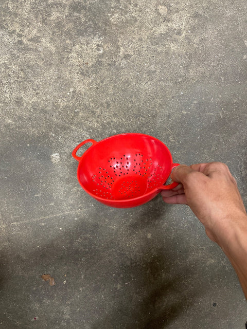 Lil' Bright Red Colander