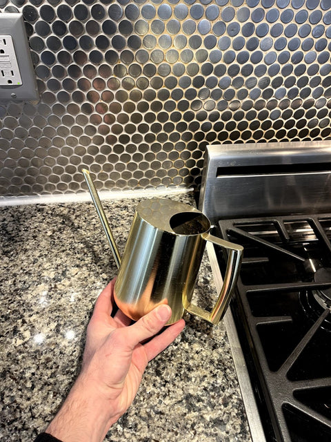Lil' Gold Watering Can