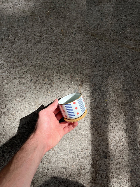 Lil' Japanese Plant Pot With Saucer