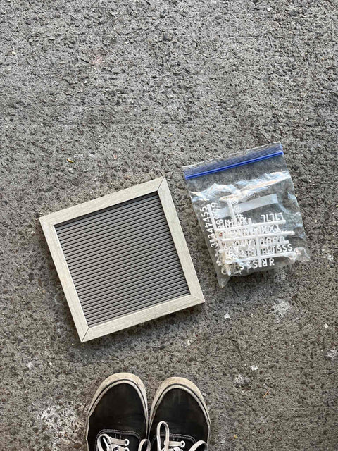 Lil' Letter Board Frame