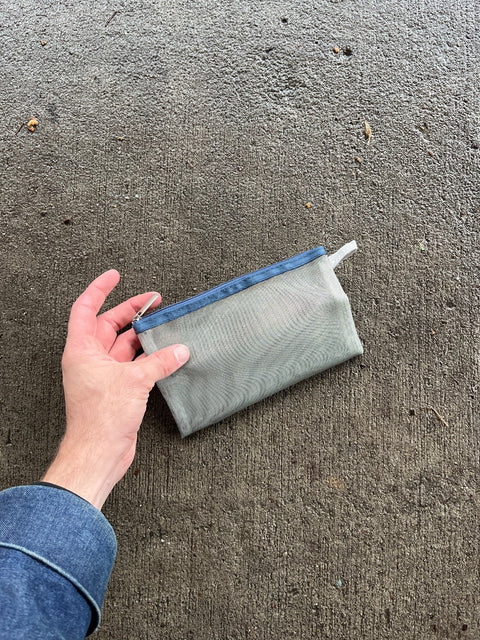 Lil' Mesh Zipper Pencil Pouch