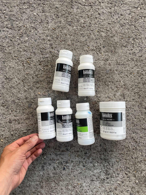 Liquitex Acrylic Mediums Set