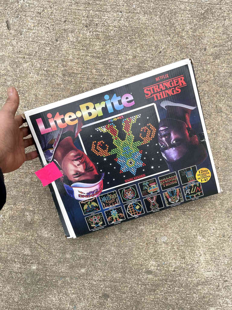 Lite-Brite Stranger Things Edition