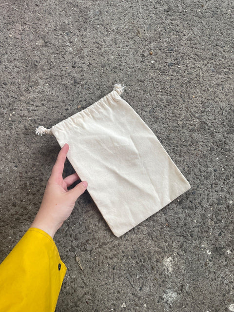 Little Cotton Drawstring Bag