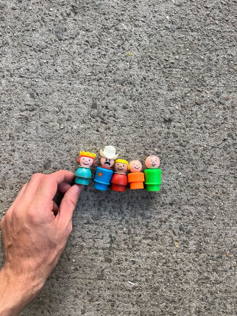 Little People Vintage Set