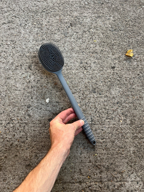 Long-handled Silicone Body Brush
