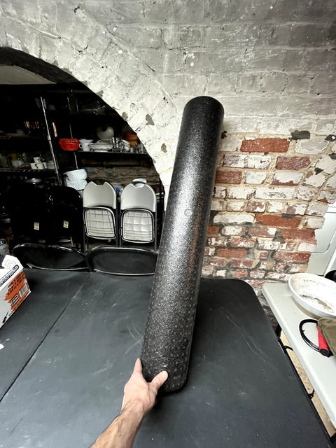 Long Black Foam Roller