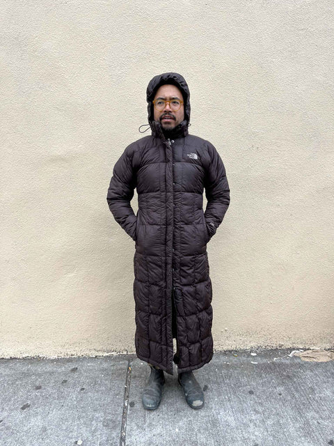 Long North Face Puffer Coat, Size Women S