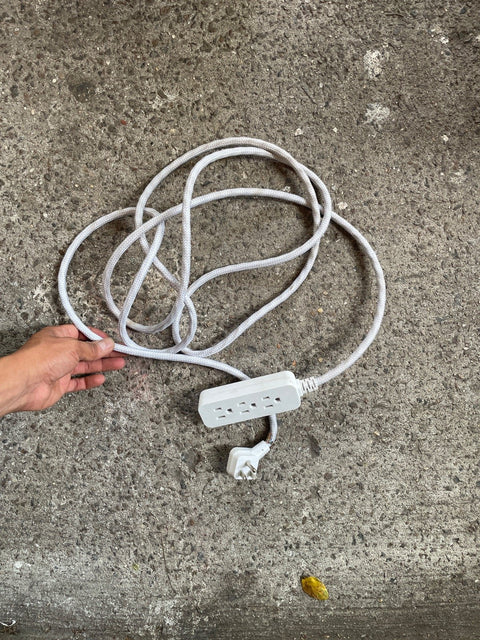 Longass White Extension Cord