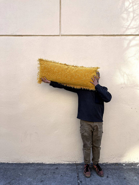 Looooong Yellow Pillow