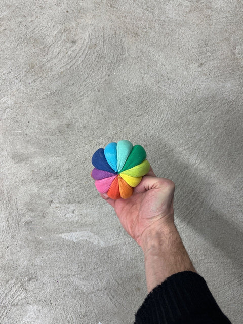Lovevery Organic Cotton Rainbow Ball