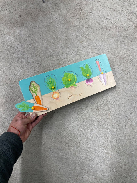 Lovevery Veggie Garden Puzzle