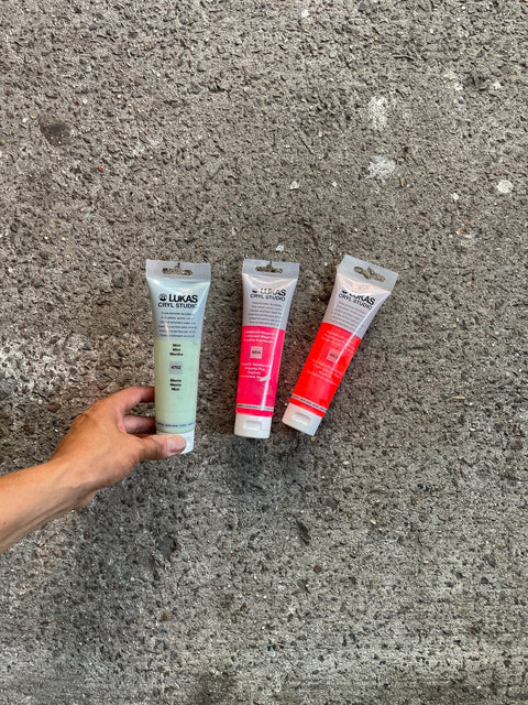 Lukas Cryl Studio Paint Tubes